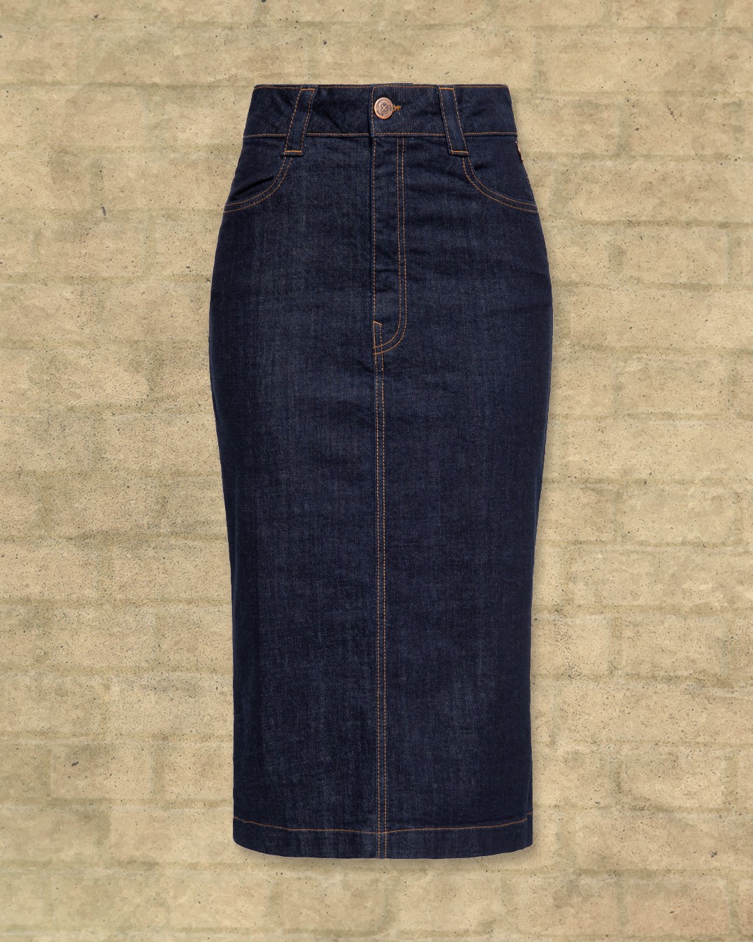 Knee length clearance denim skirt queen